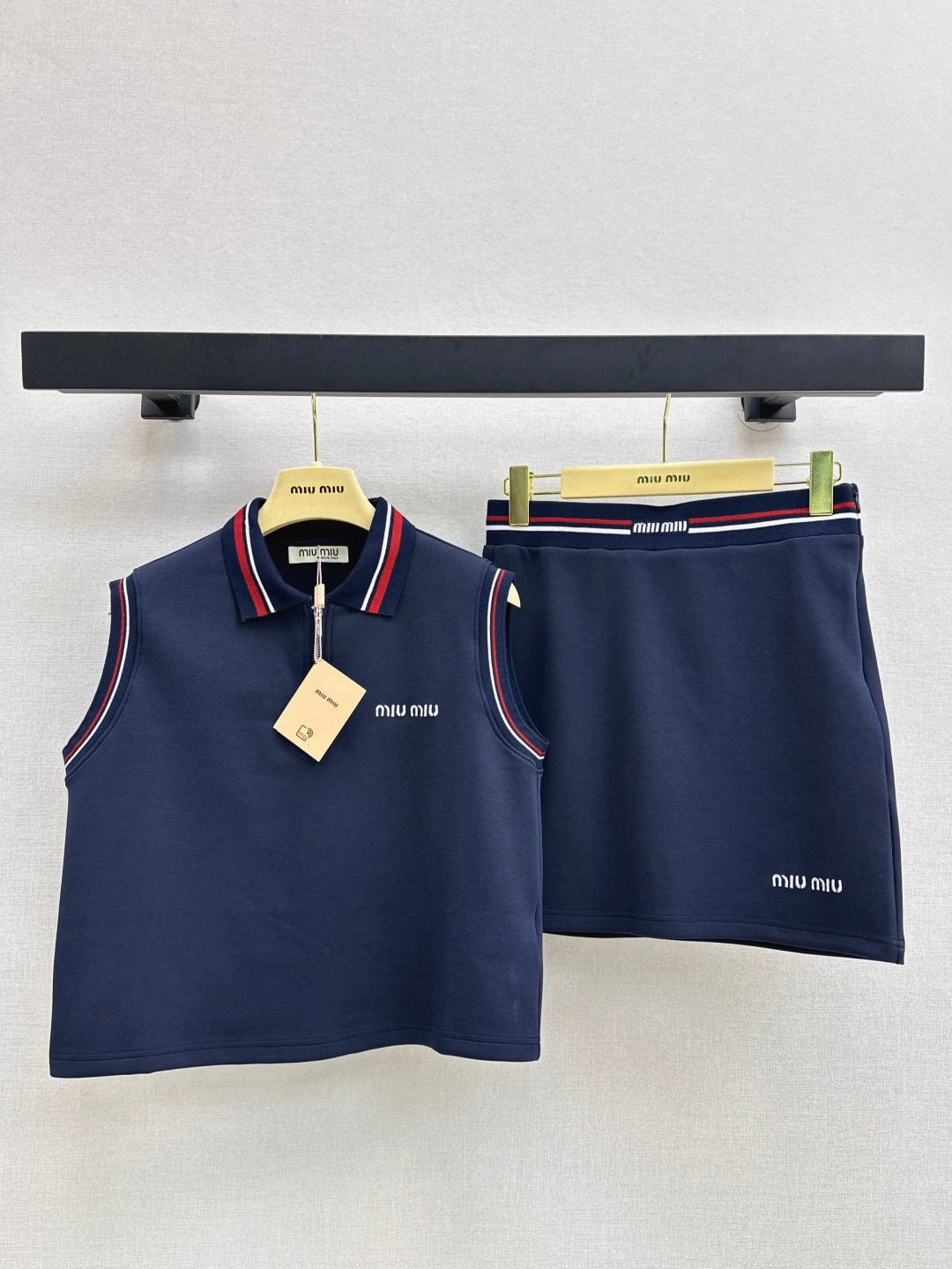 25ss vest skirt set