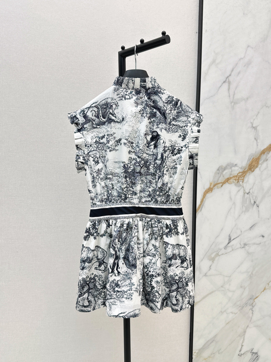 25SS print dress