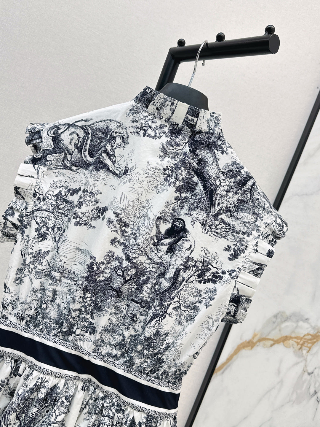 25SS print dress