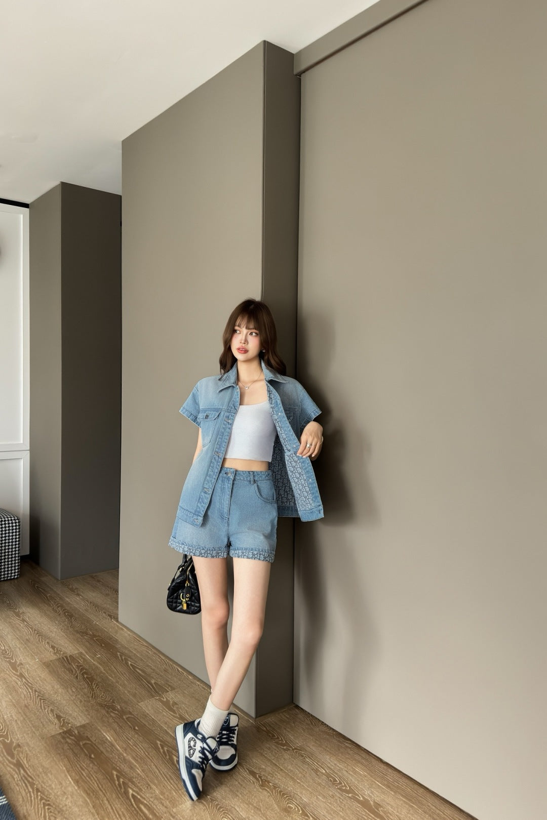 25ss denim short