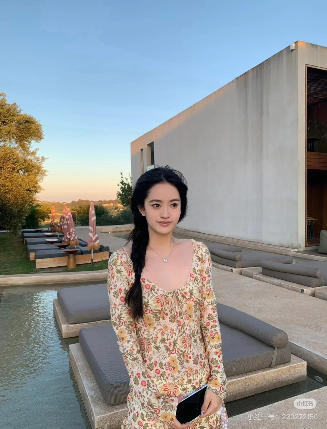 25ss silk dress