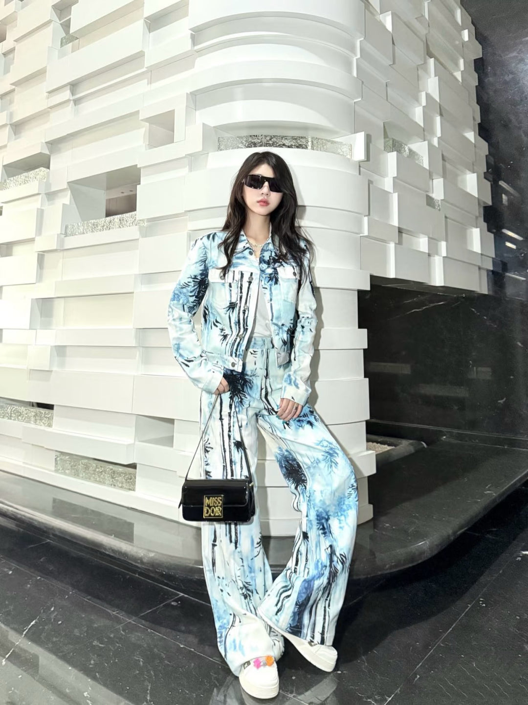25ss print jeans