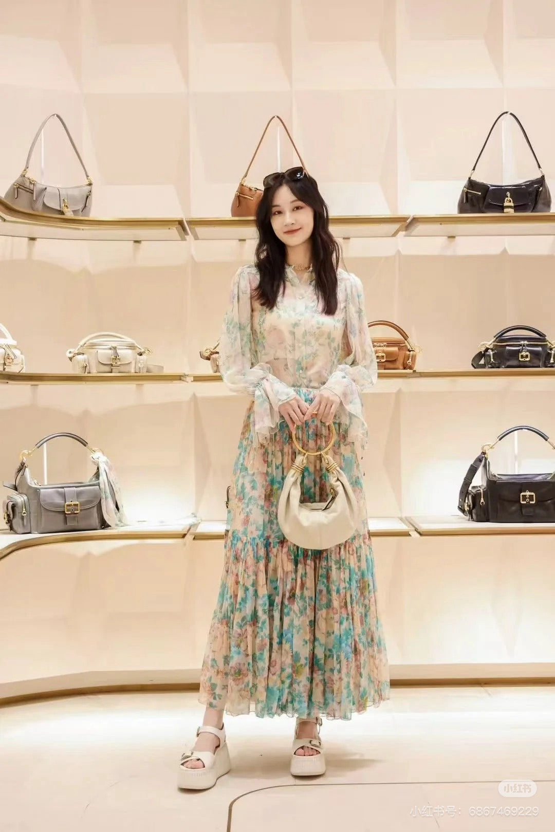 25ss chiffon skirt