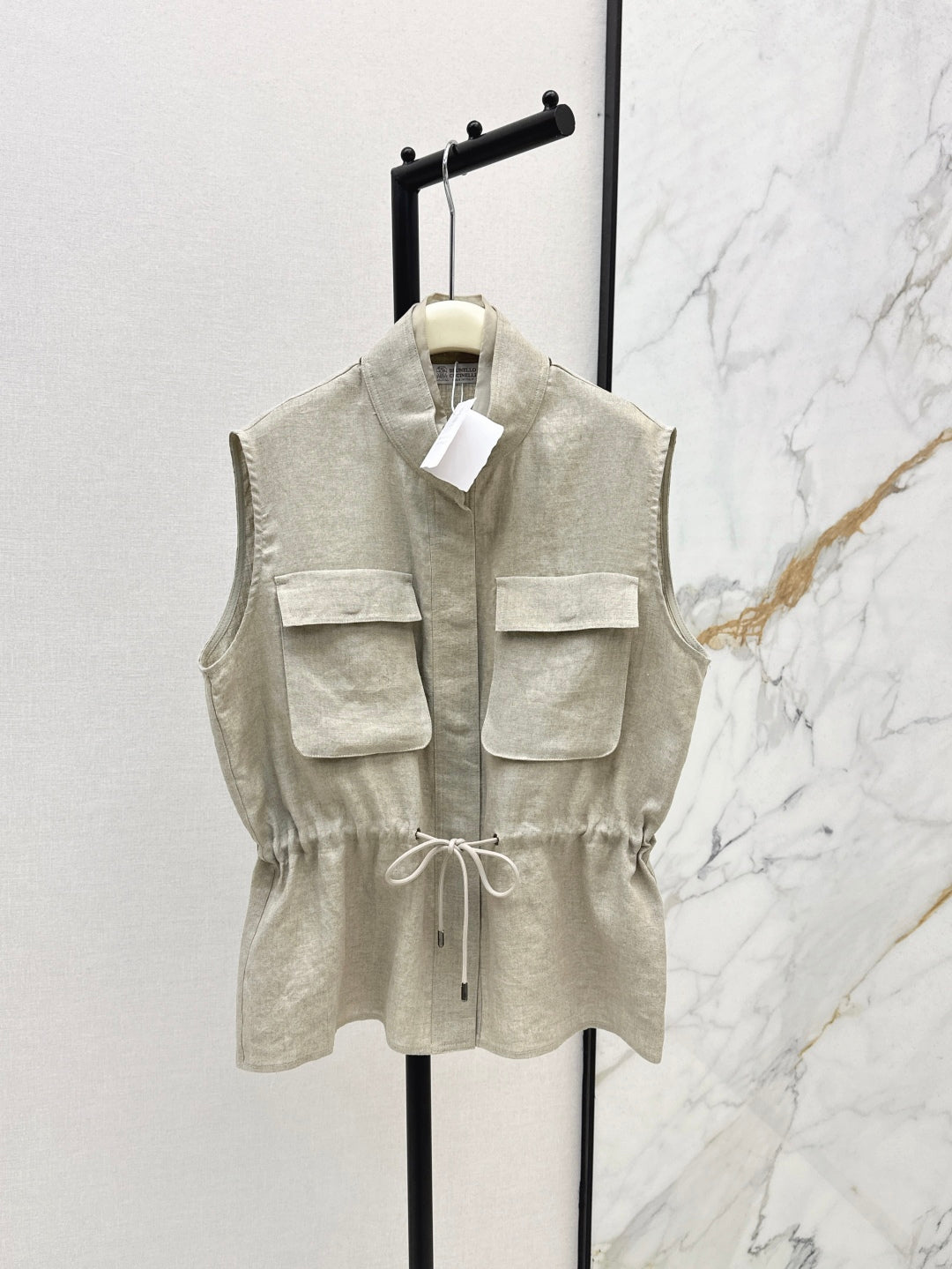 25ss linen vest