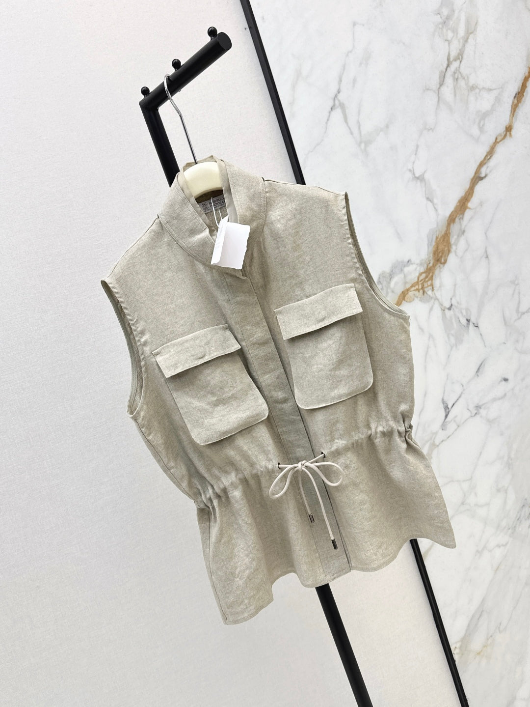 25ss linen vest