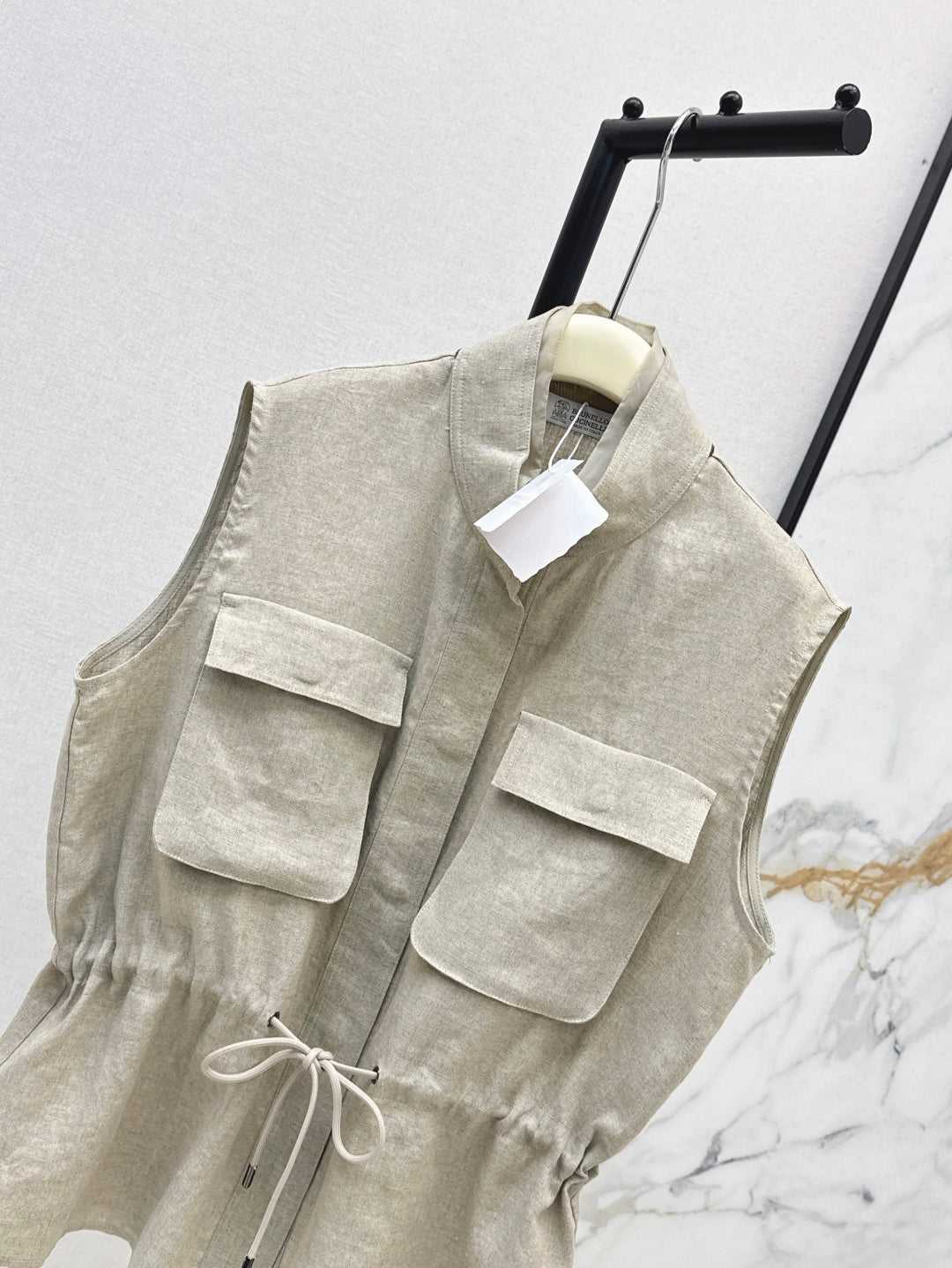 25ss linen vest