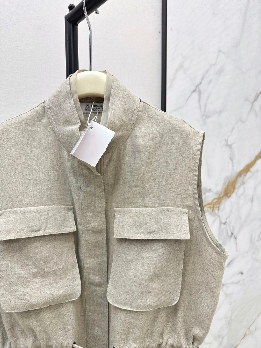 25ss linen vest