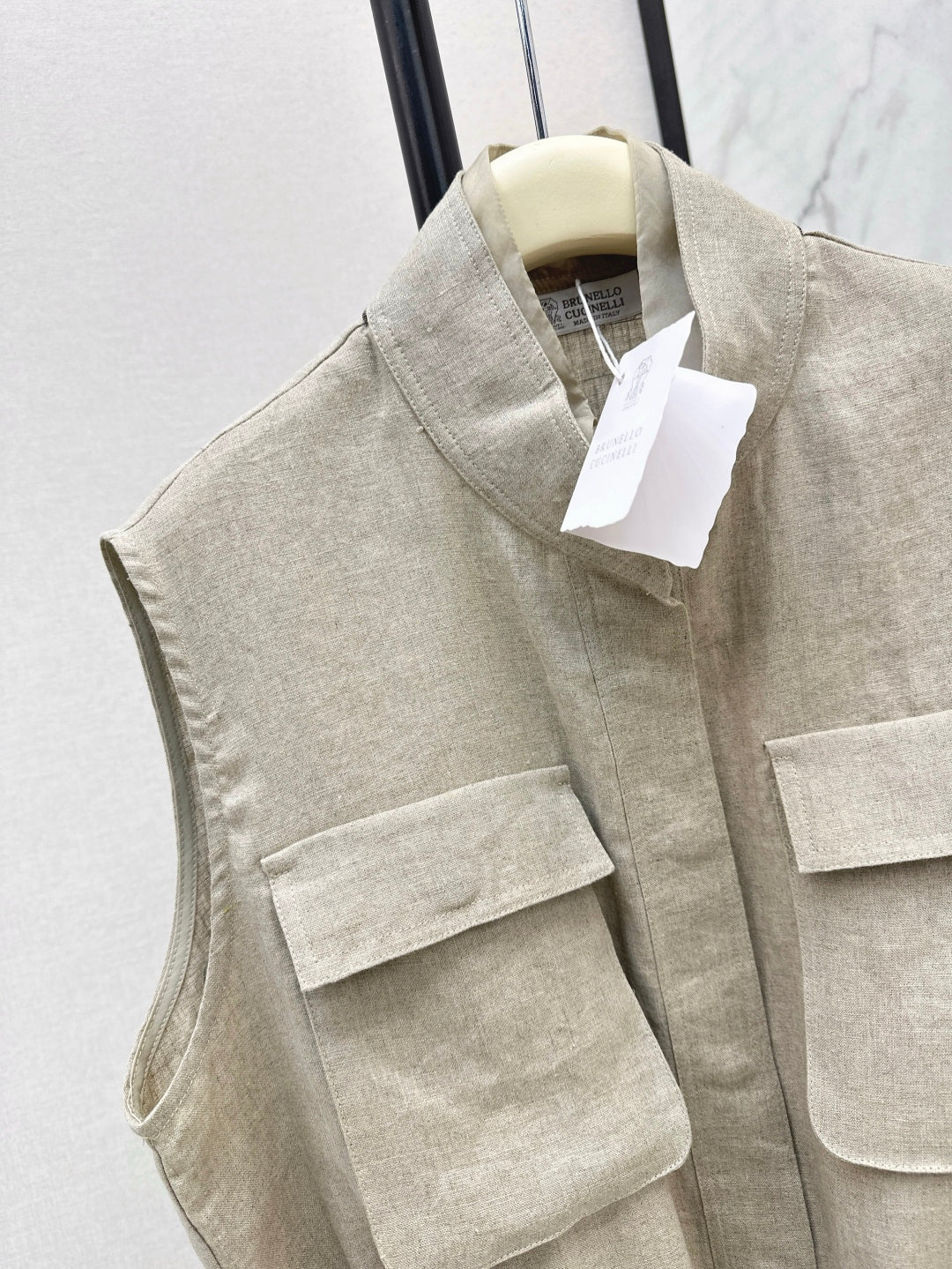 25ss linen vest