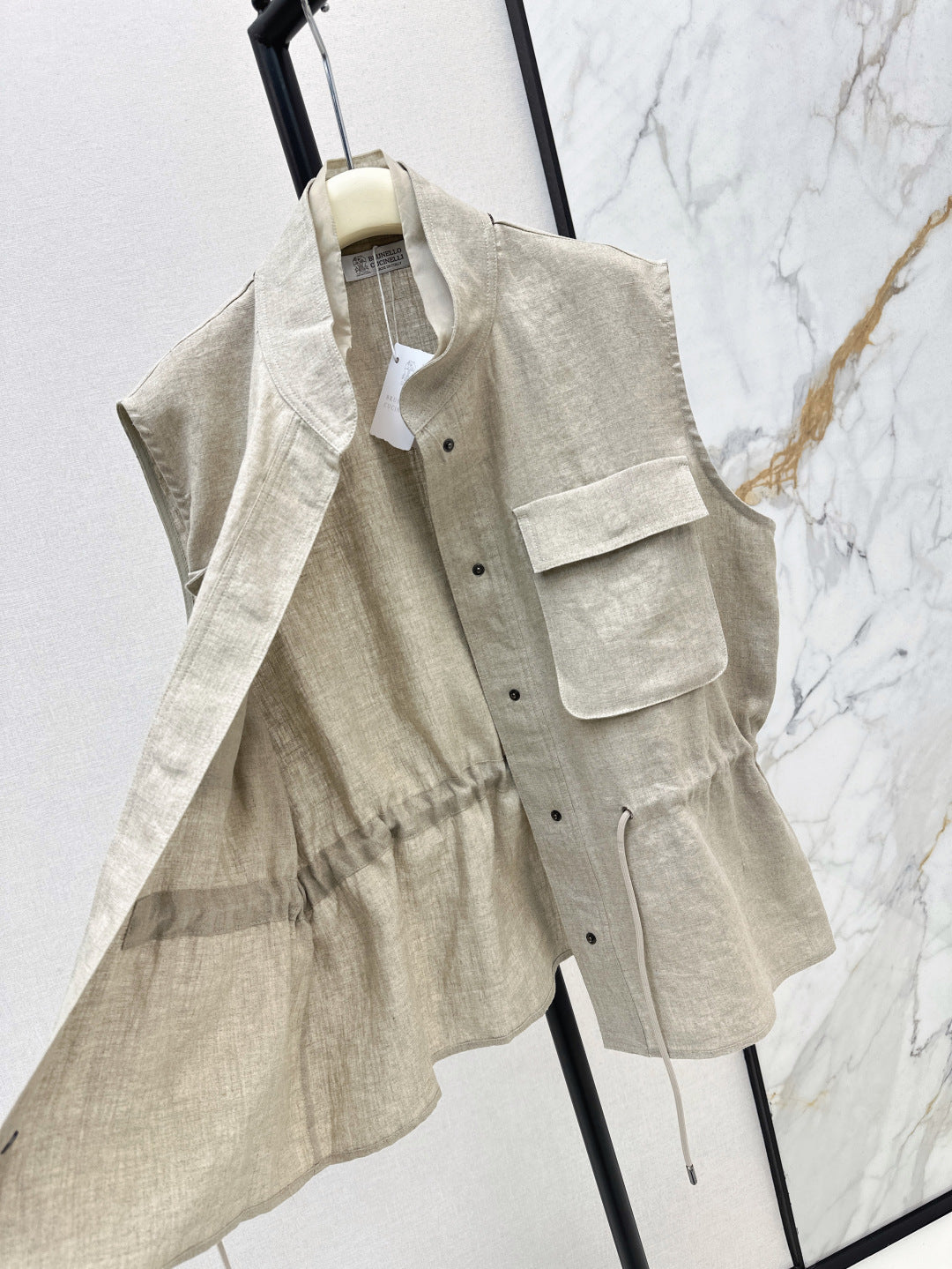 25ss linen vest