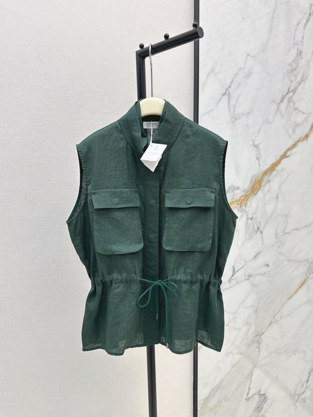 25ss linen vest