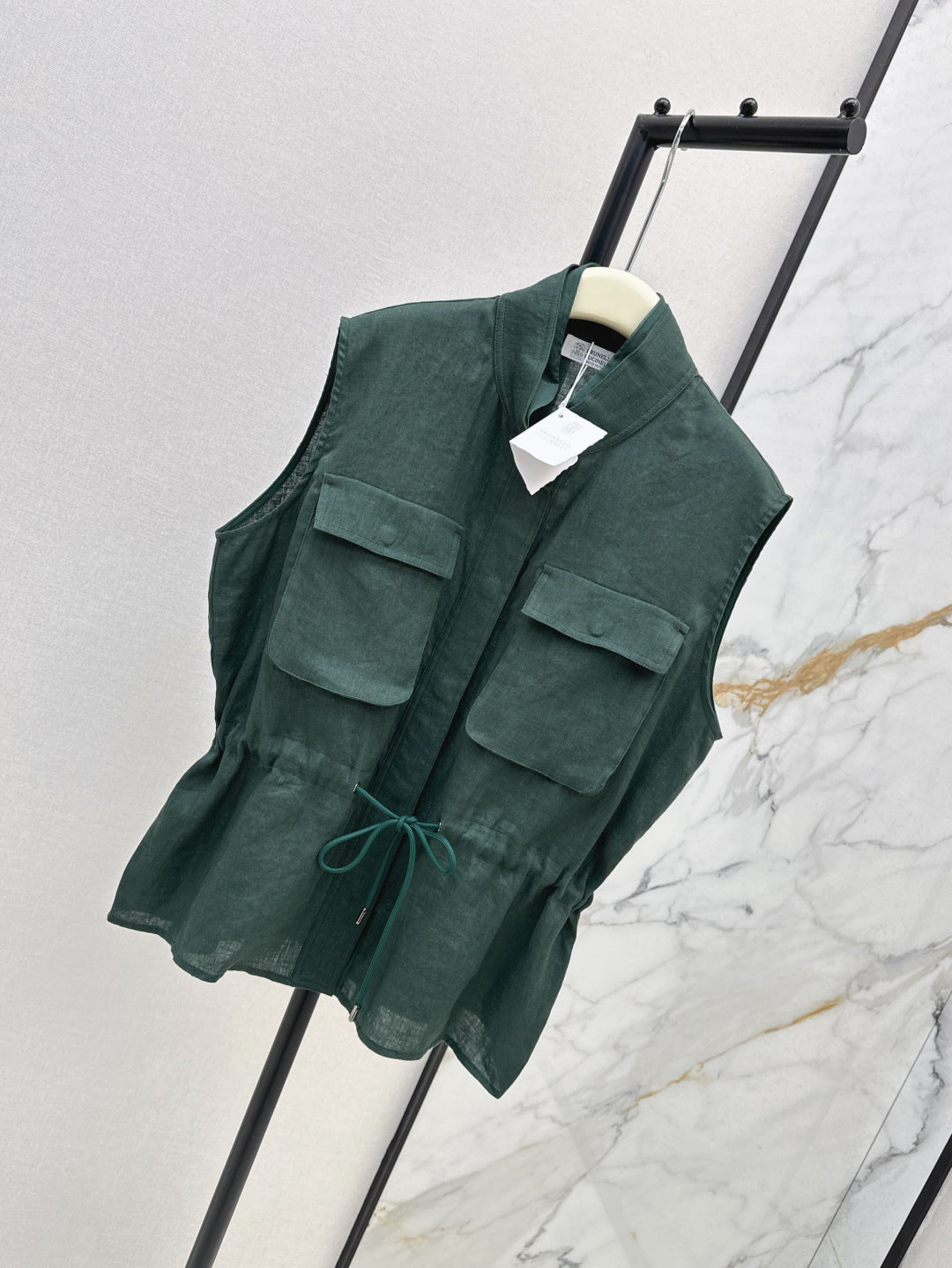25ss linen vest