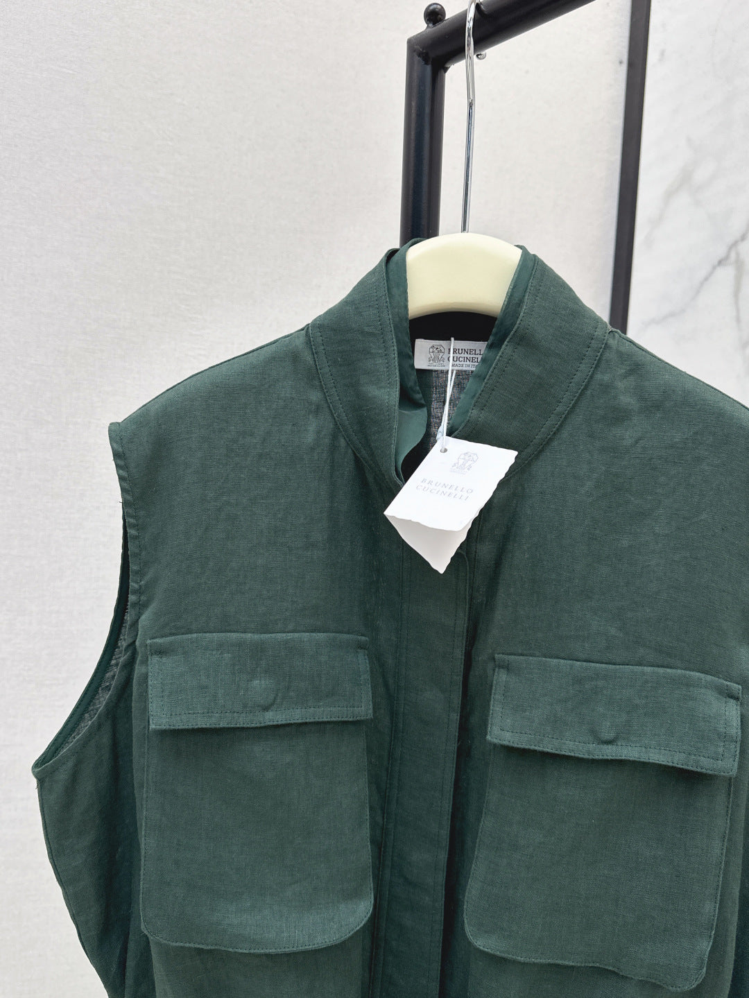 25ss linen vest