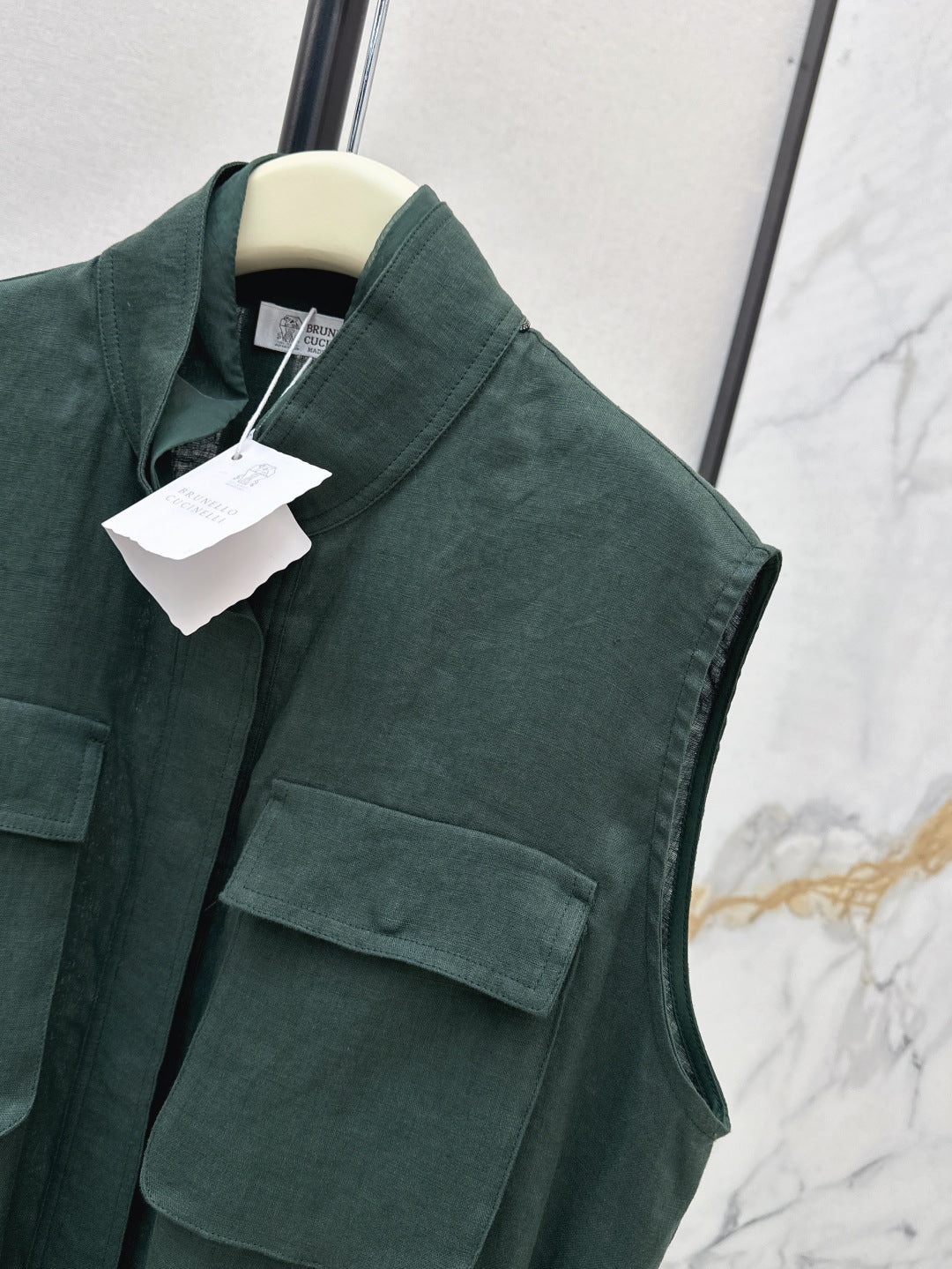25ss linen vest