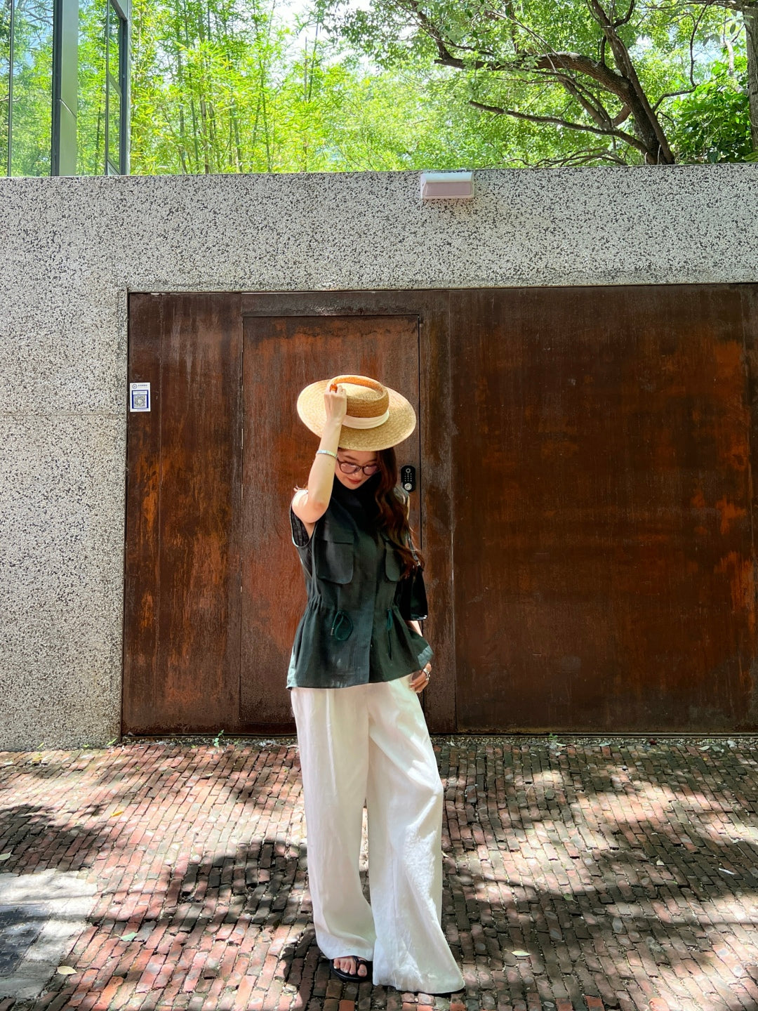 25ss linen vest