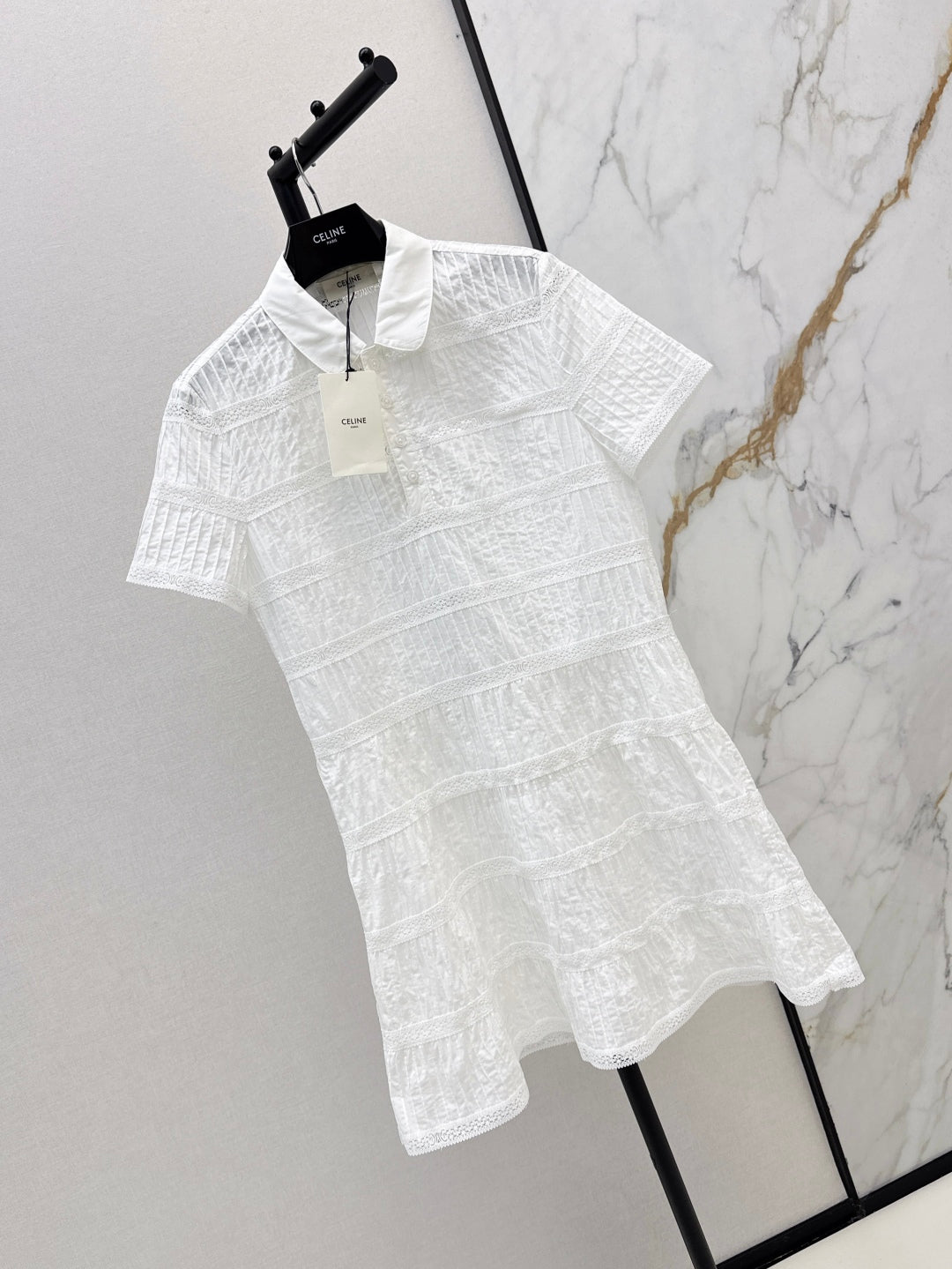 25ss embroidered dress