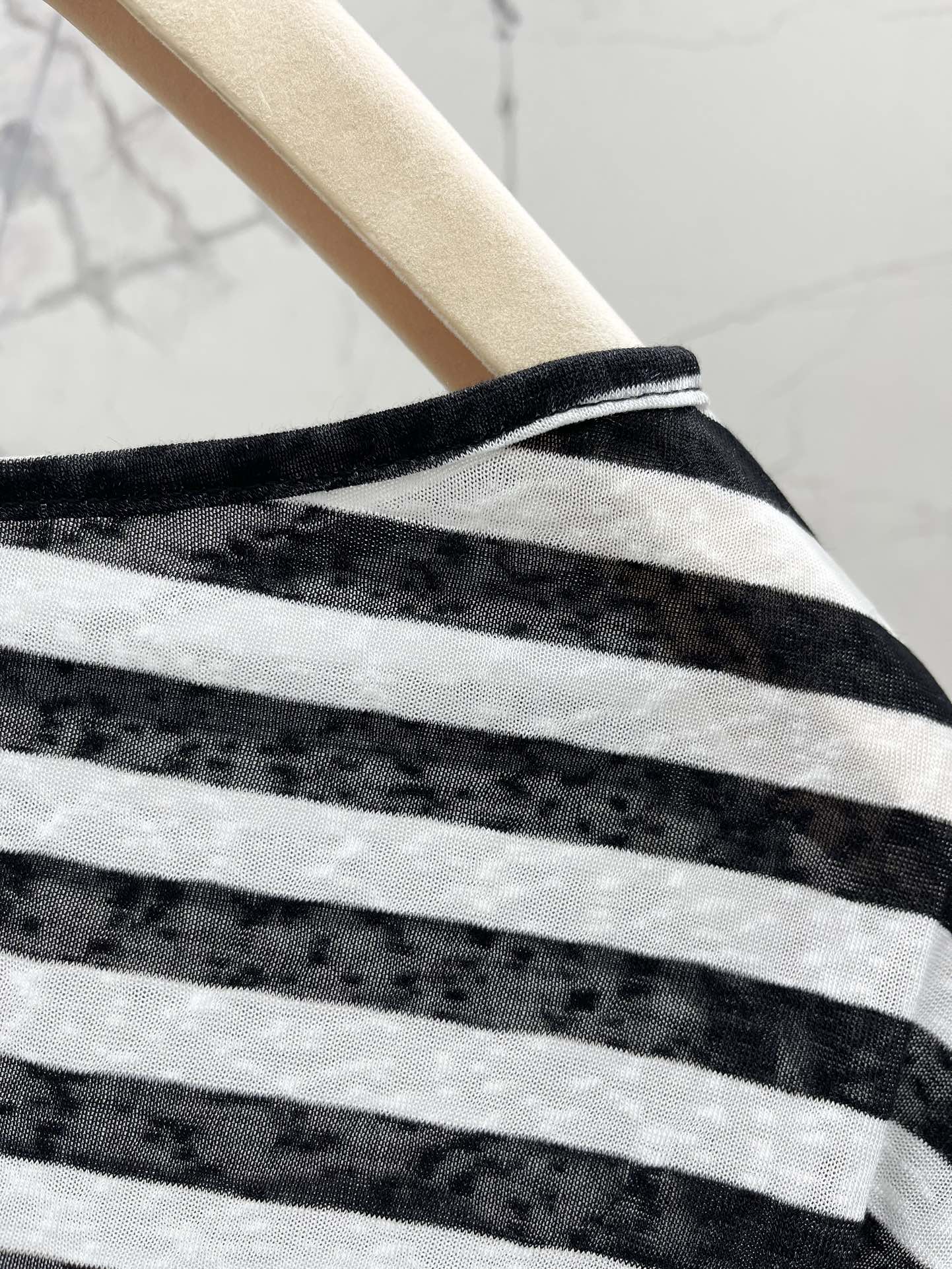 Miu 25ss striped shirt
