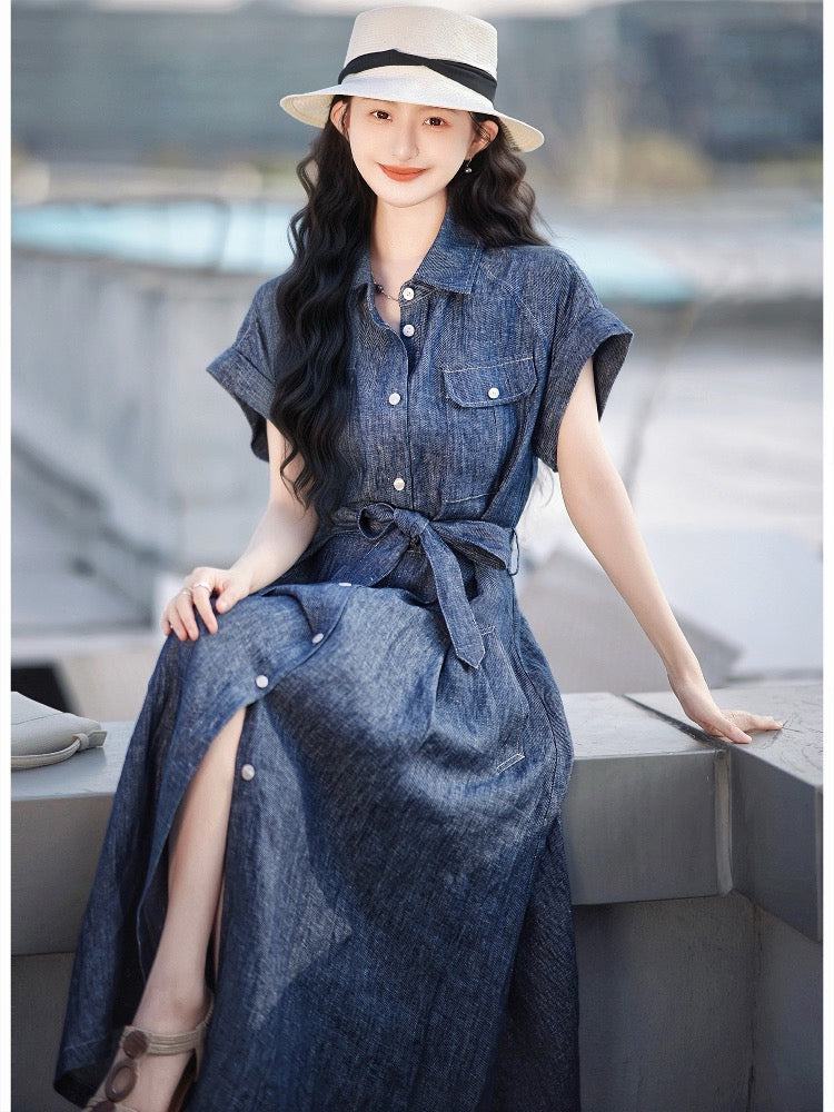 25ss linen dress