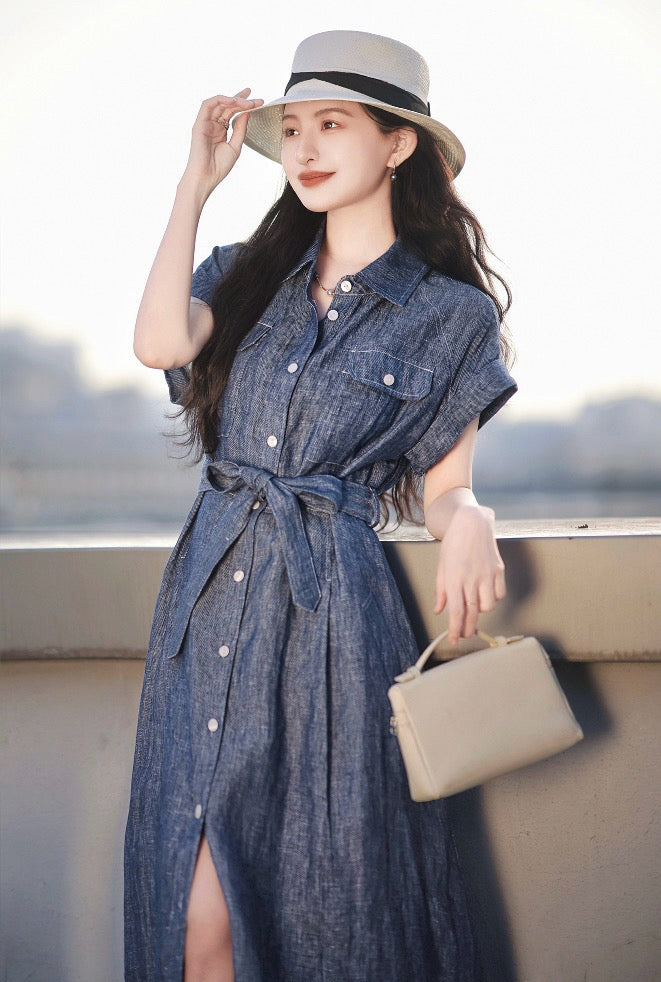 25ss linen dress