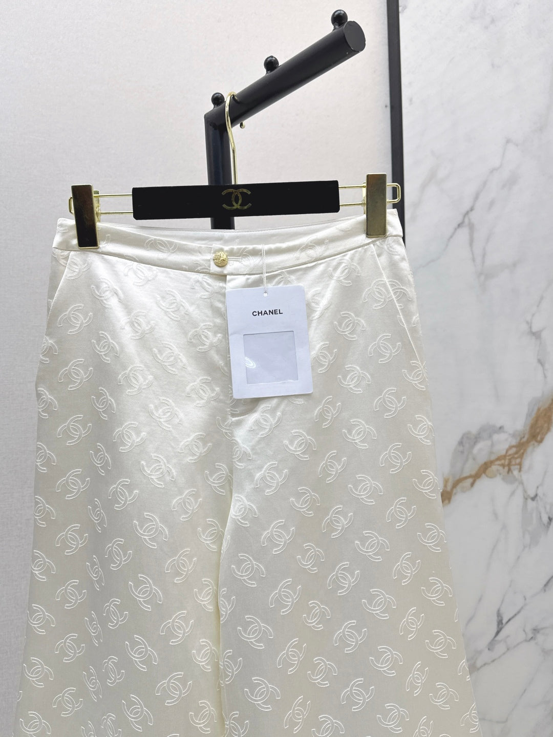 25fw silk bell bottom