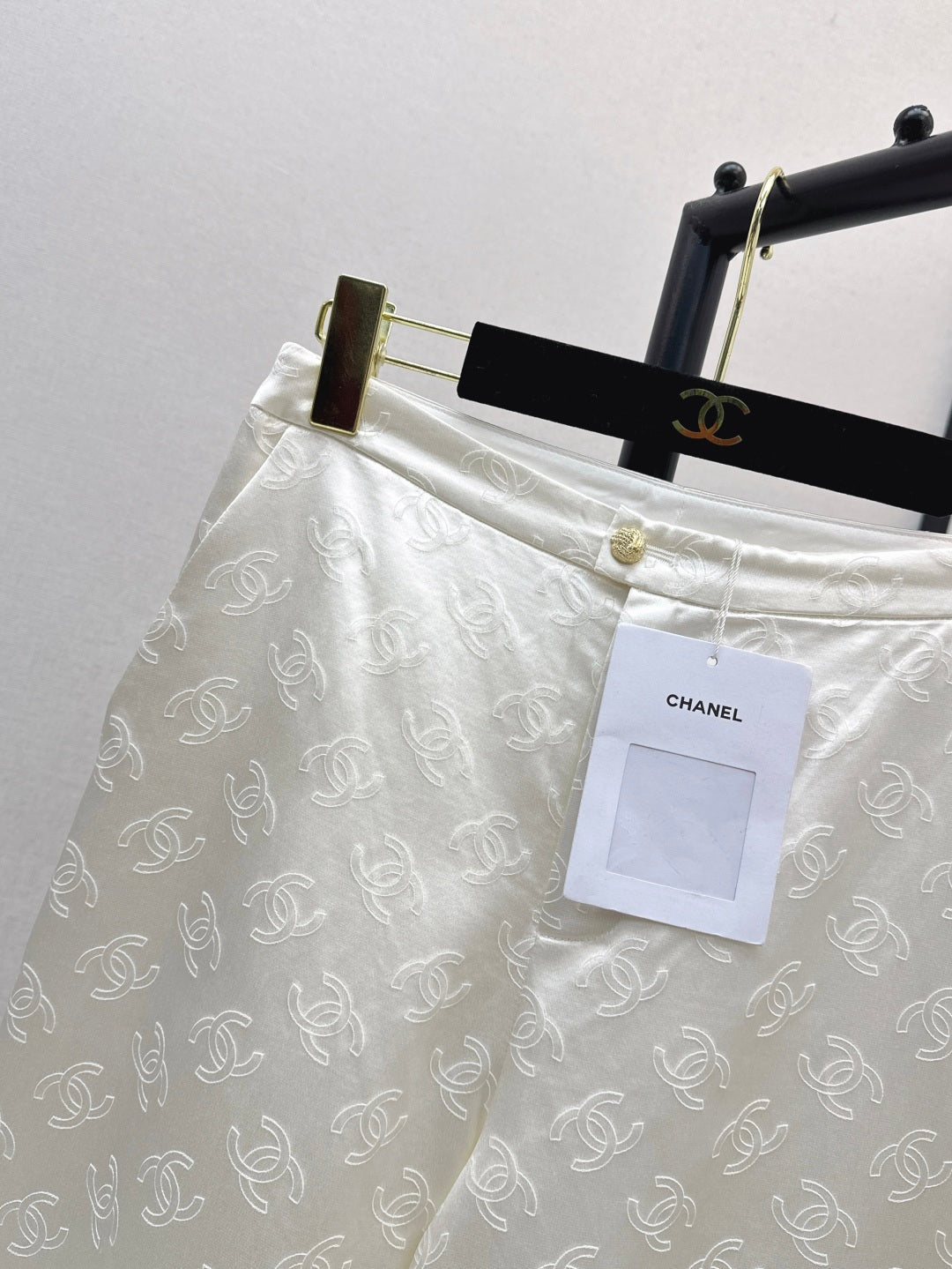 25fw silk bell bottom