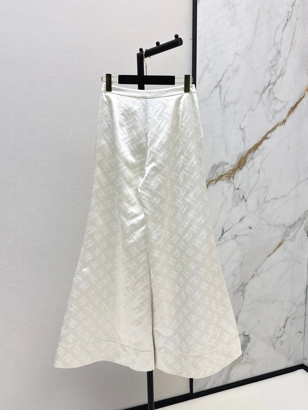 25fw silk bell bottom