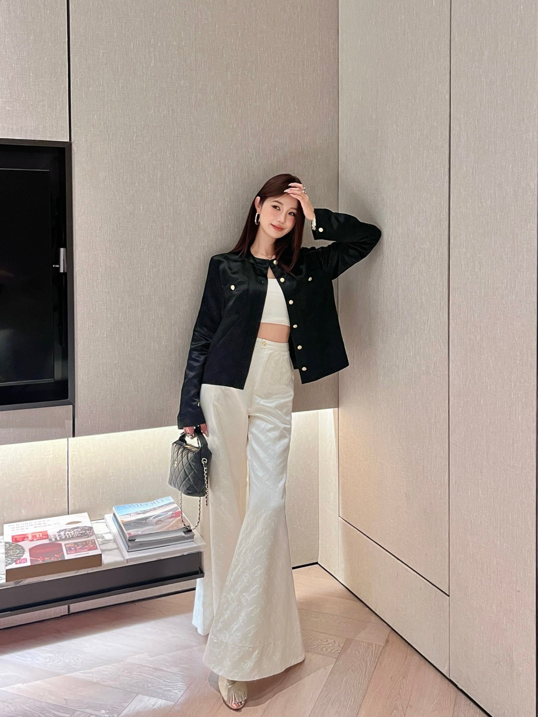 25fw silk jacket