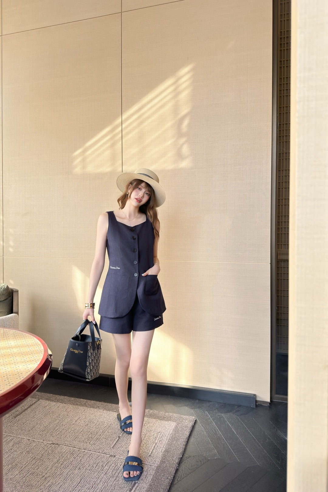 25ss linen suit