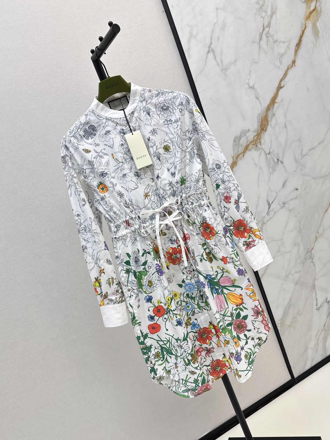 25ss printed dress