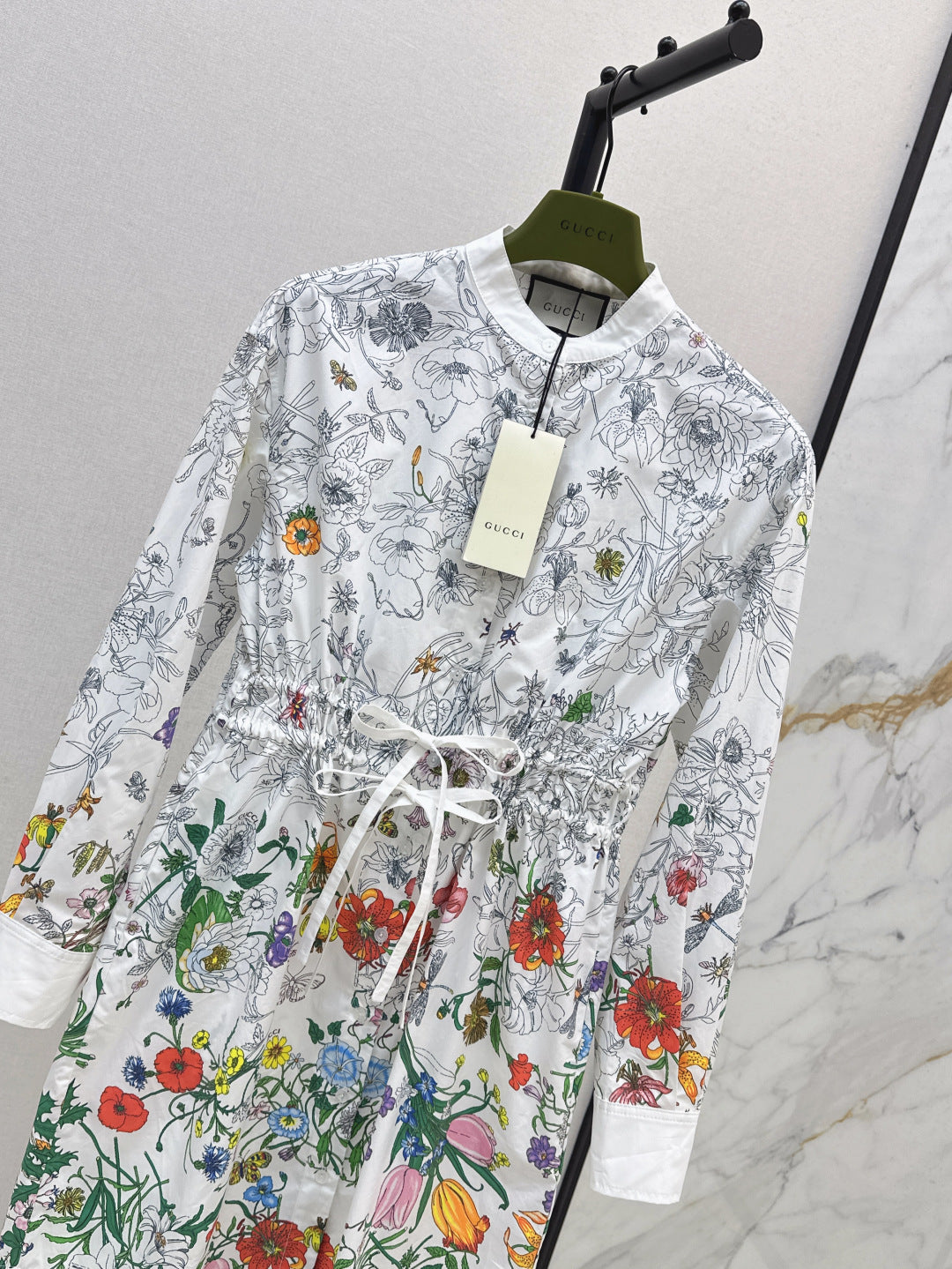 25ss printed dress