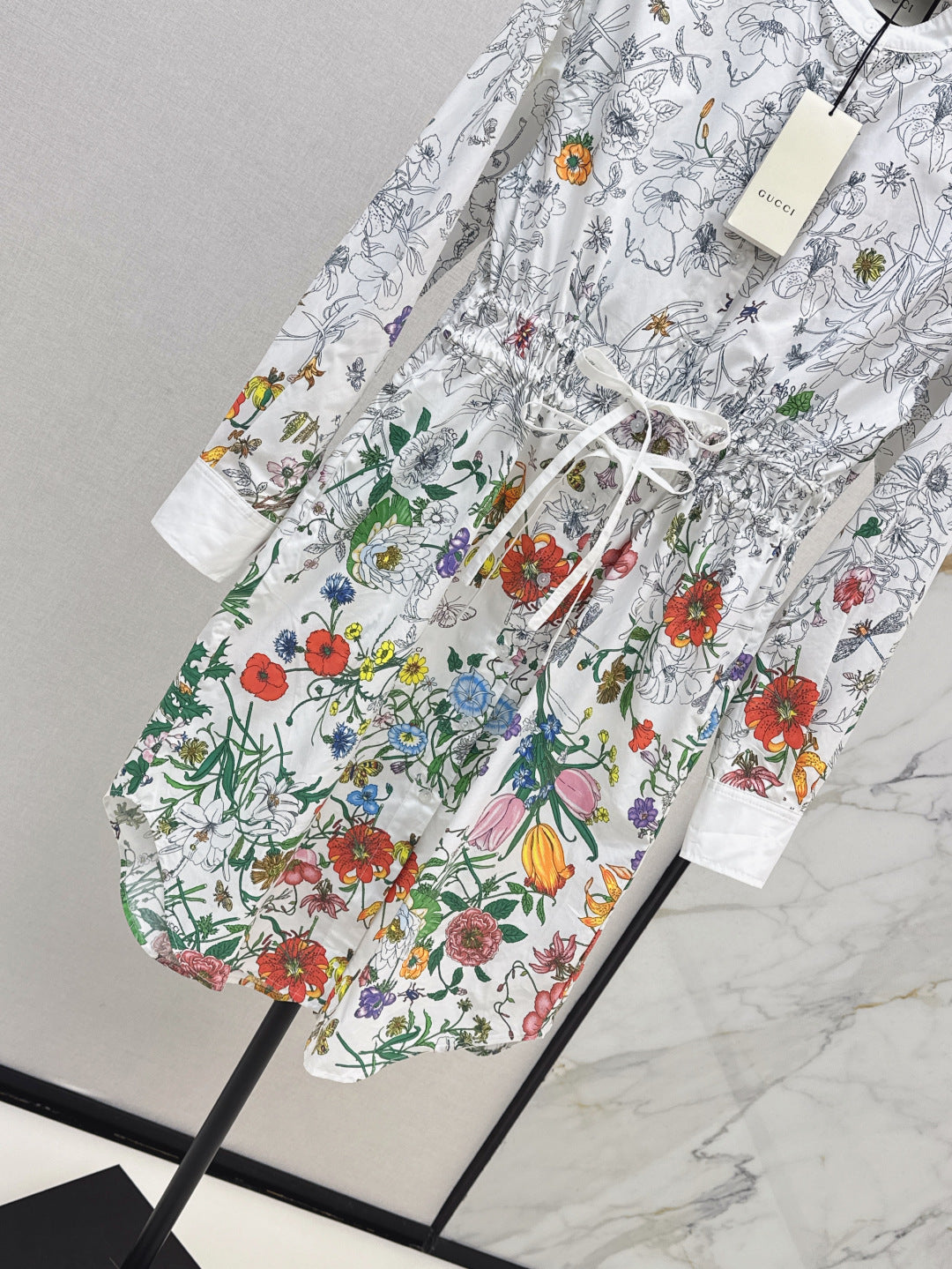 25ss printed dress