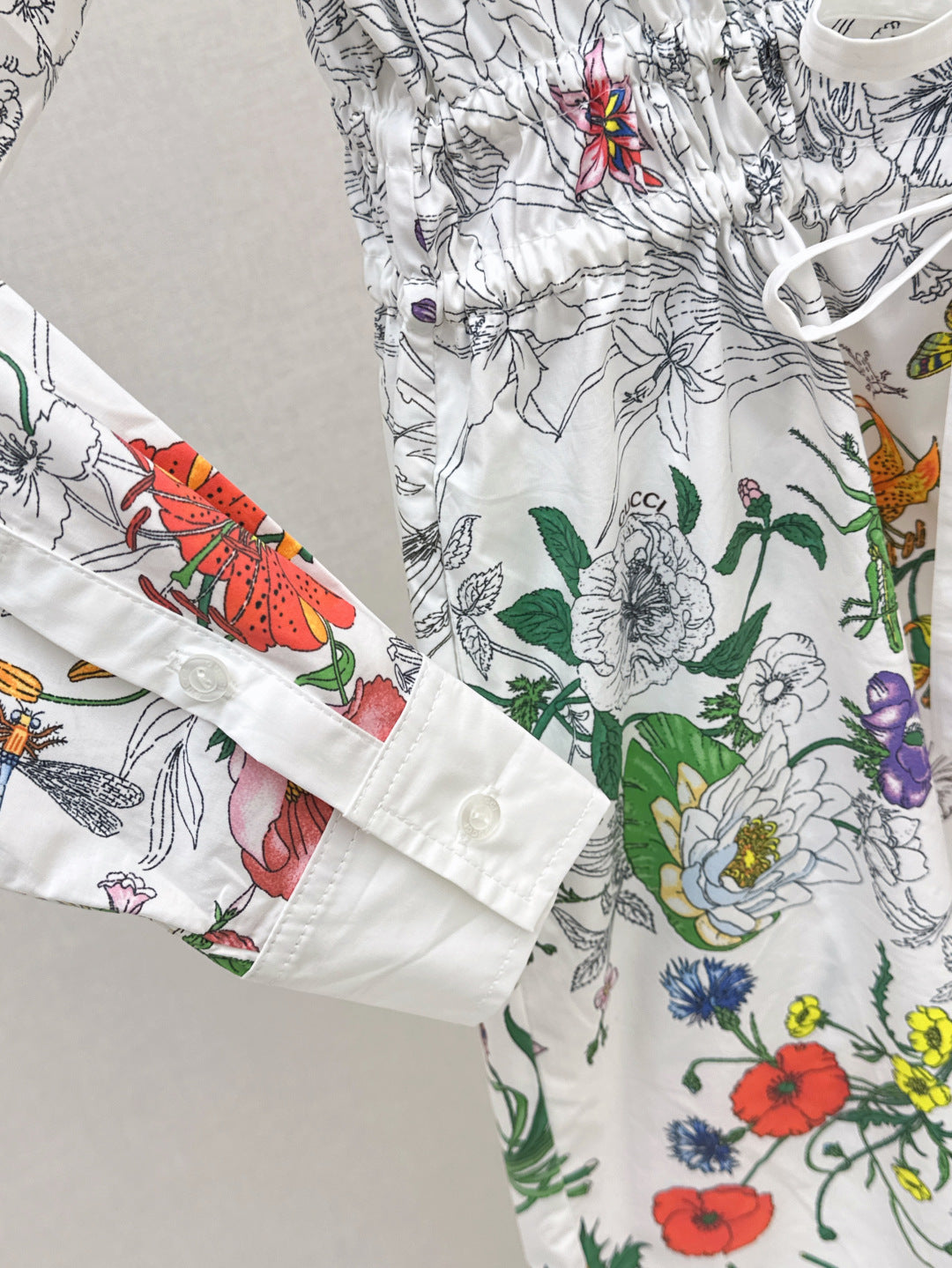25ss printed dress