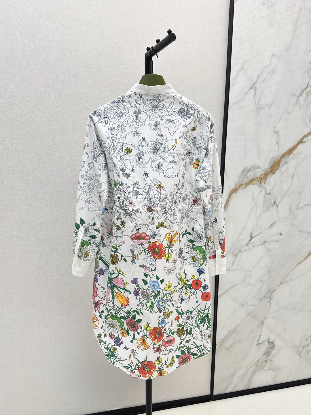 25ss printed dress