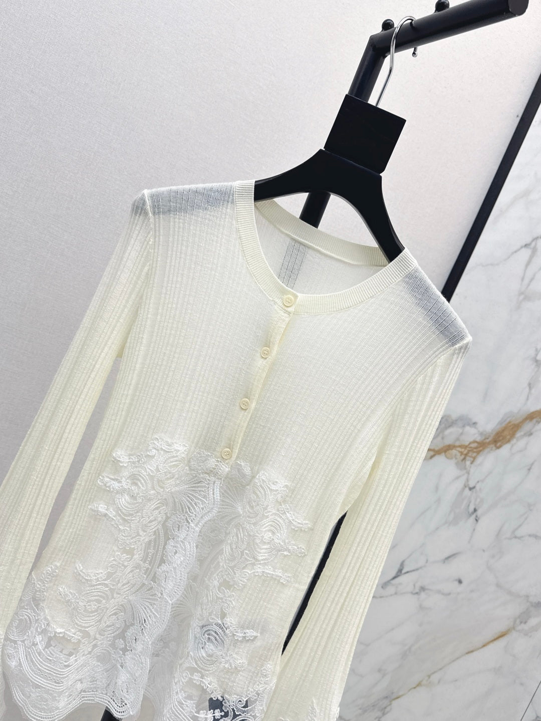 25fw lace cardigan