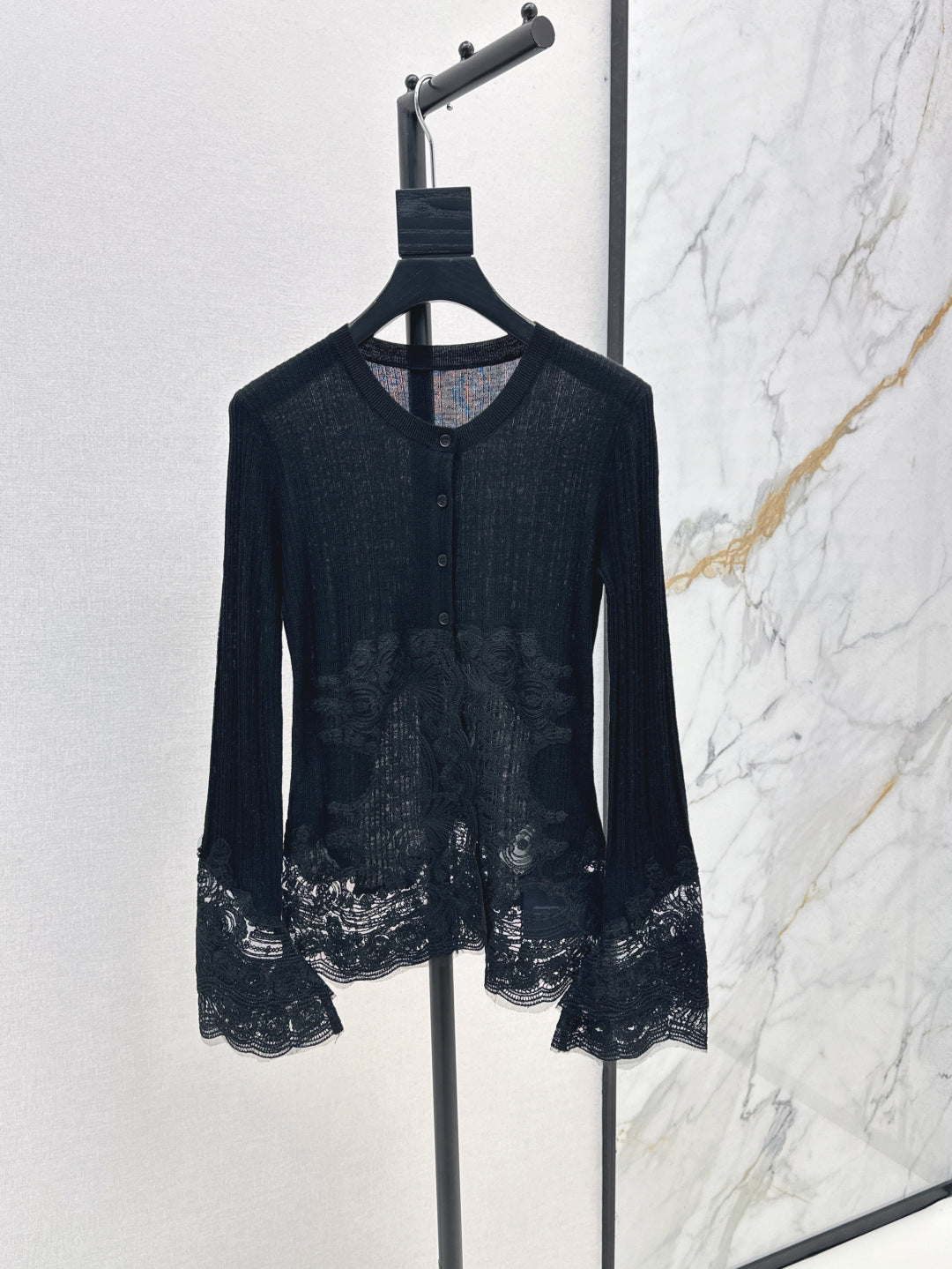 25fw lace cardigan