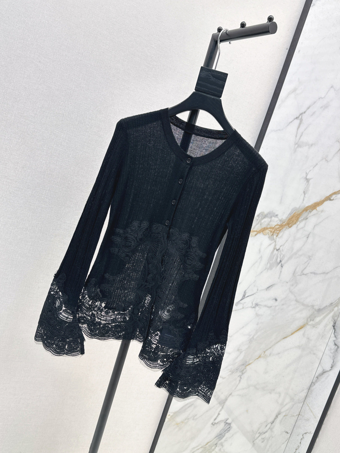 25fw lace cardigan
