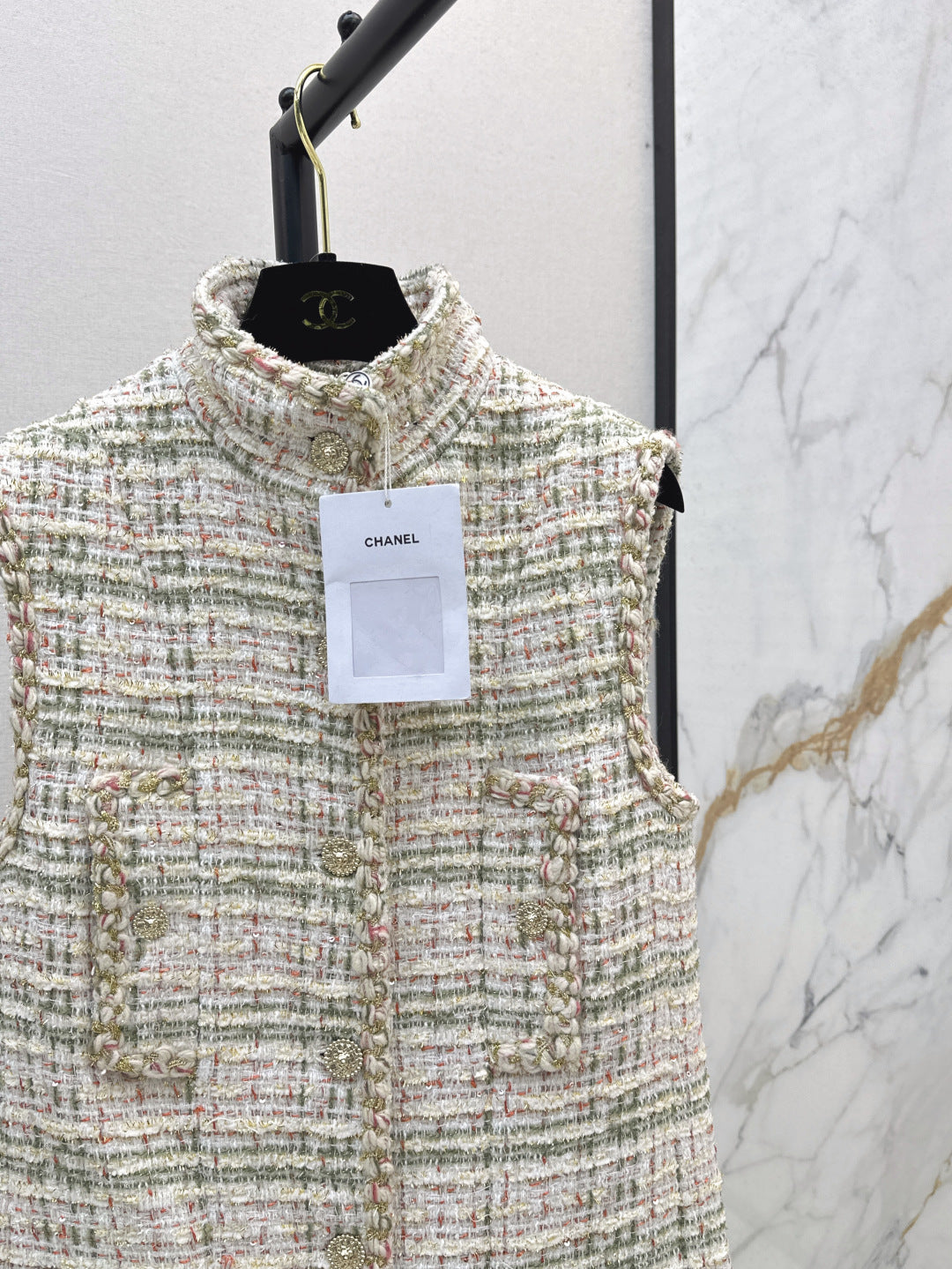 25fw sleeveless coat