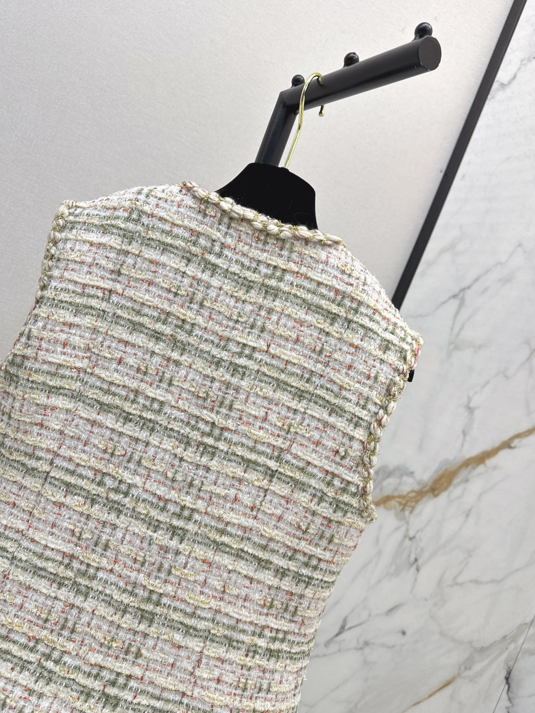 25fw woven vest
