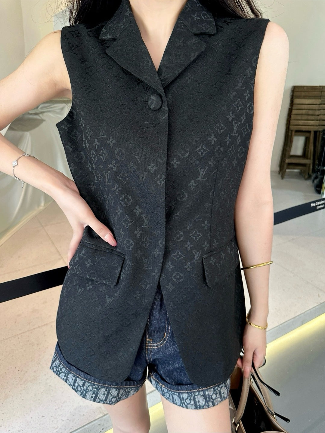 25ss jacquard vest
