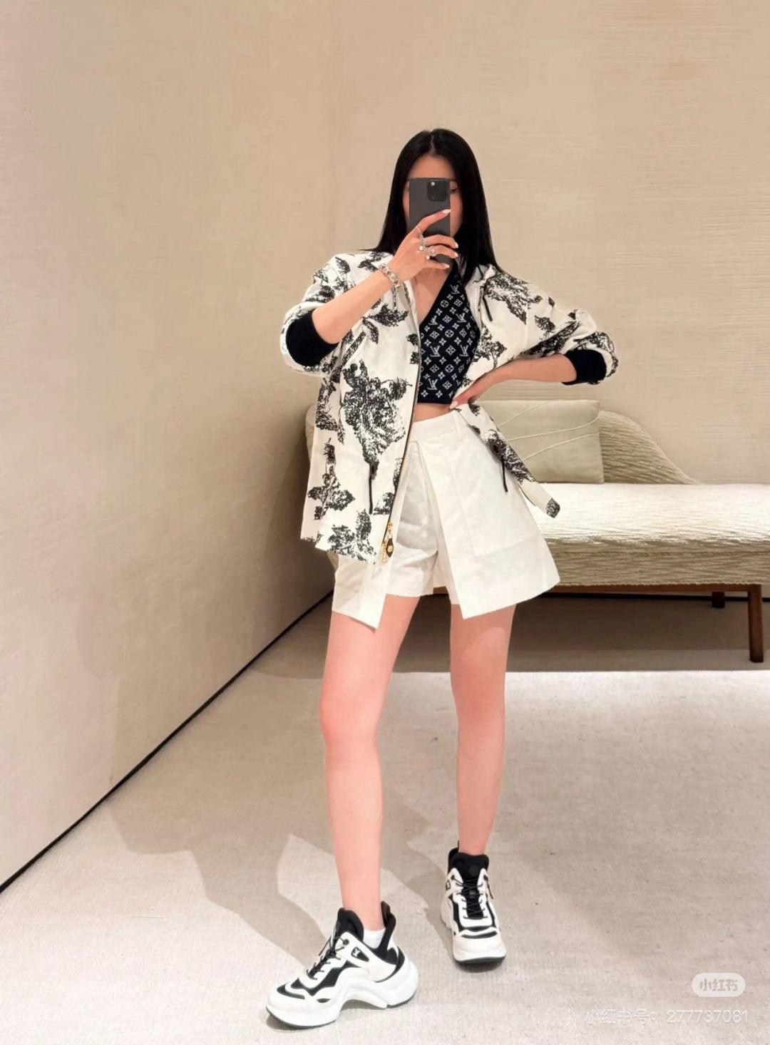 25ss jacquard short
