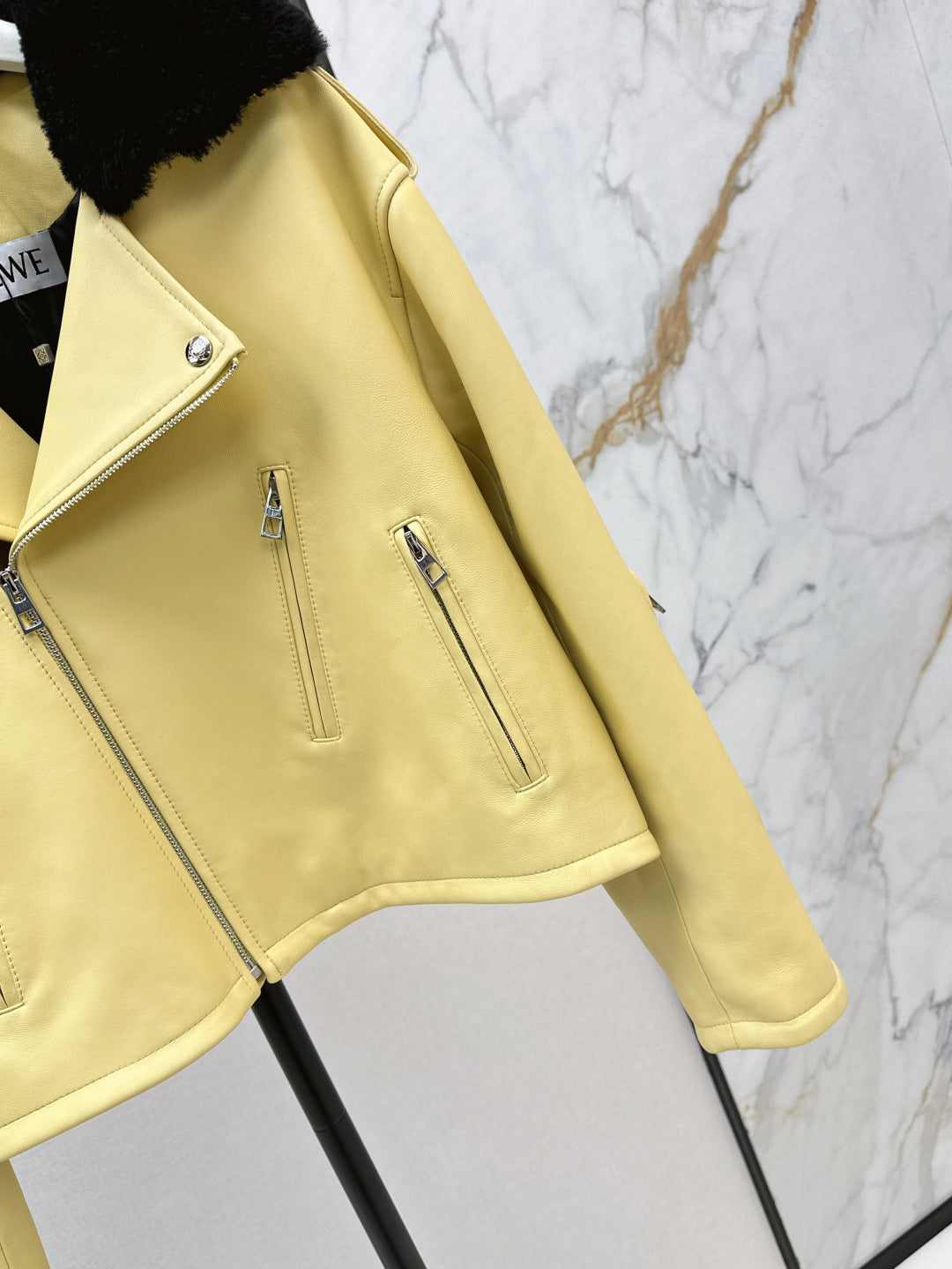 25fw leather jacket