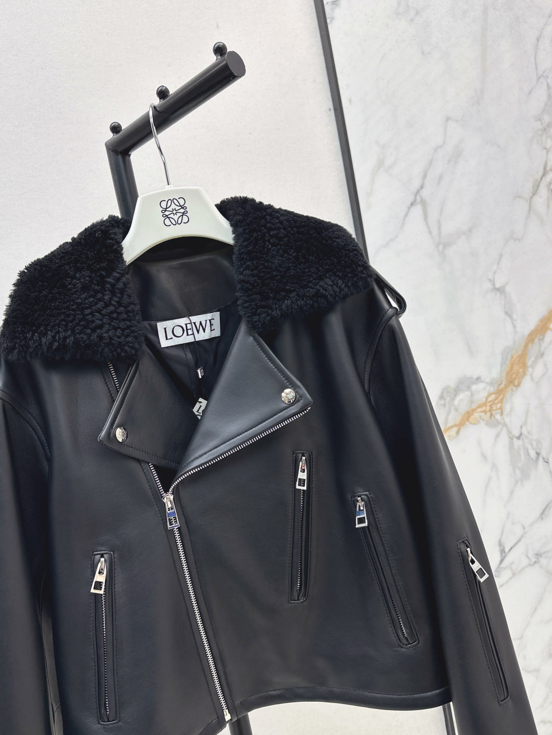 25fw leather jacket