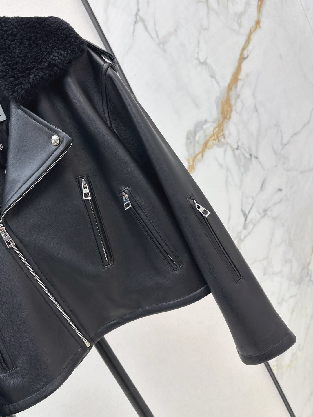 25fw leather jacket
