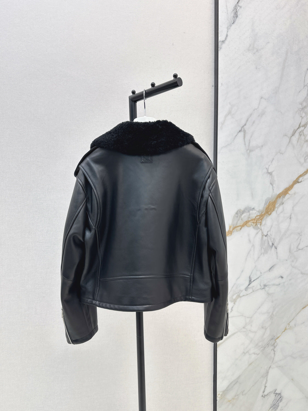25fw leather jacket