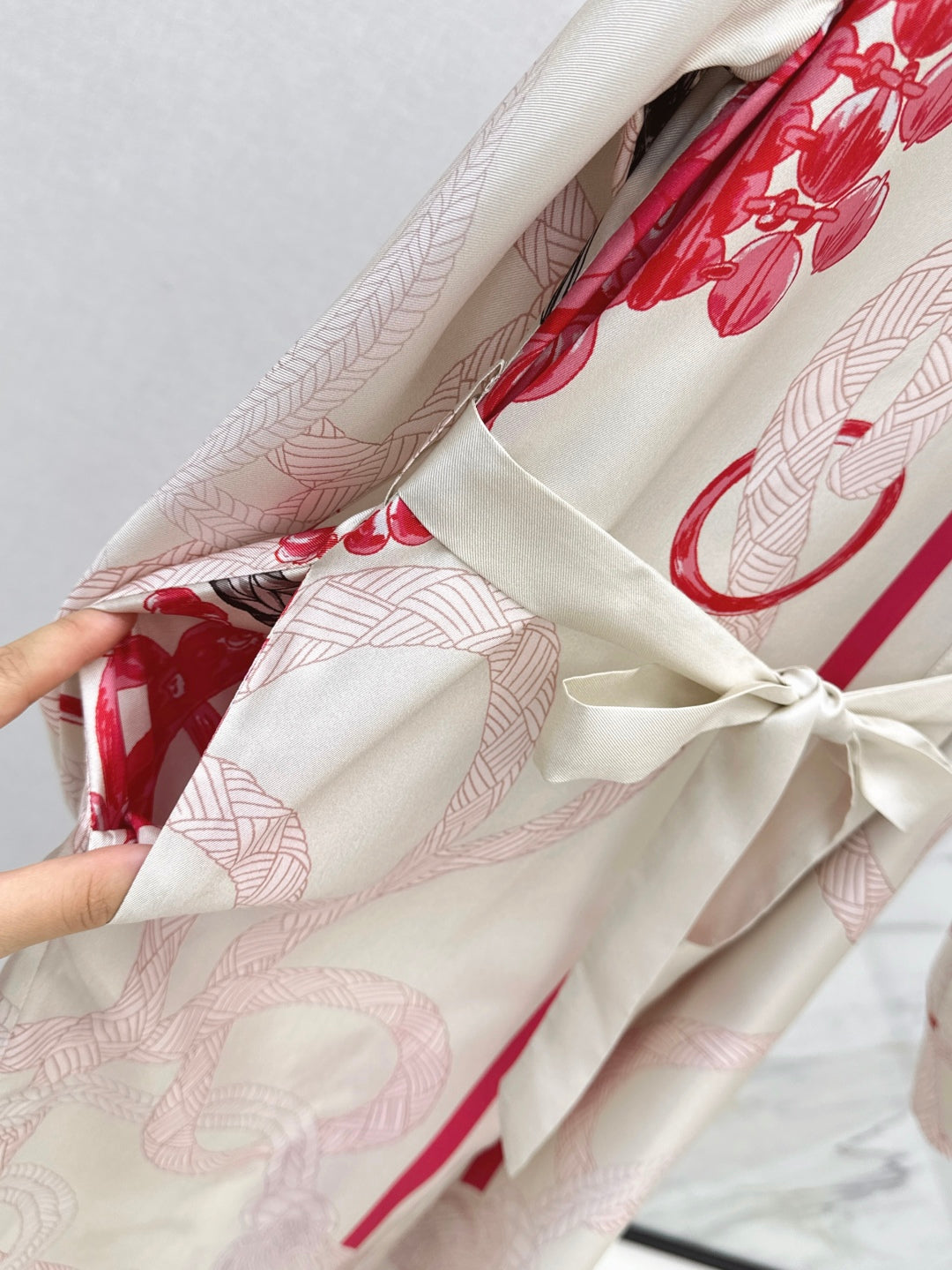 25fw silk dress