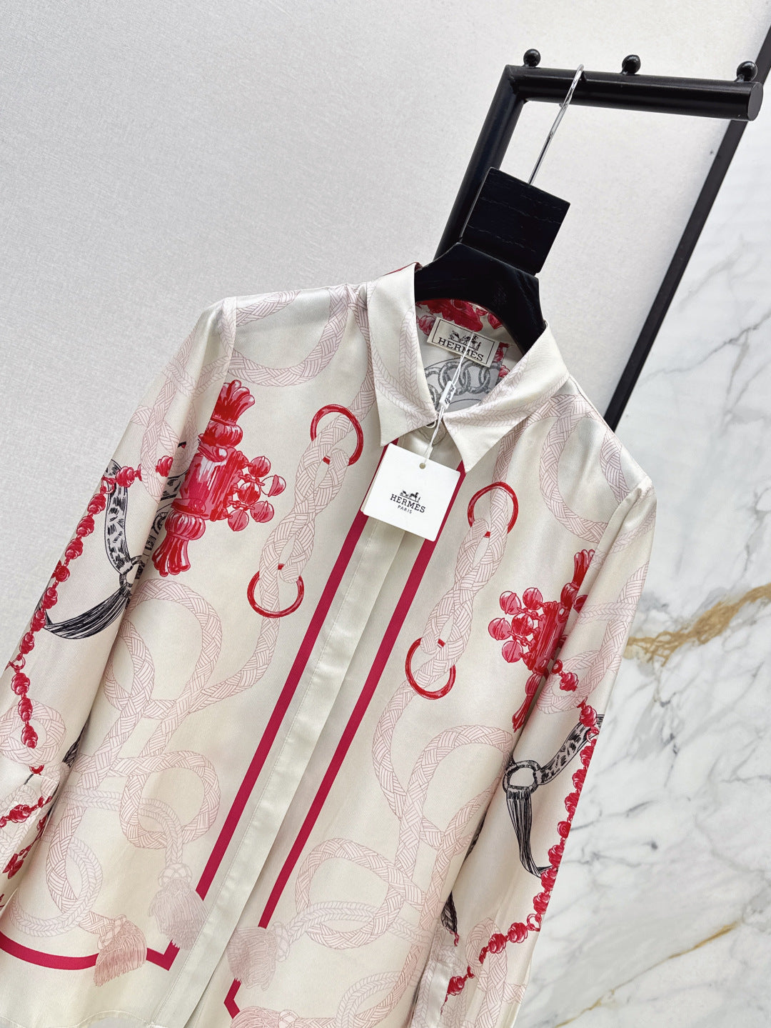 25fw silk shirt