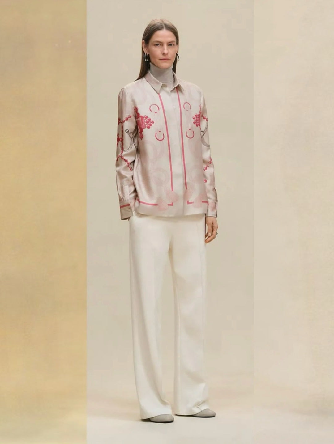 25fw silk shirt