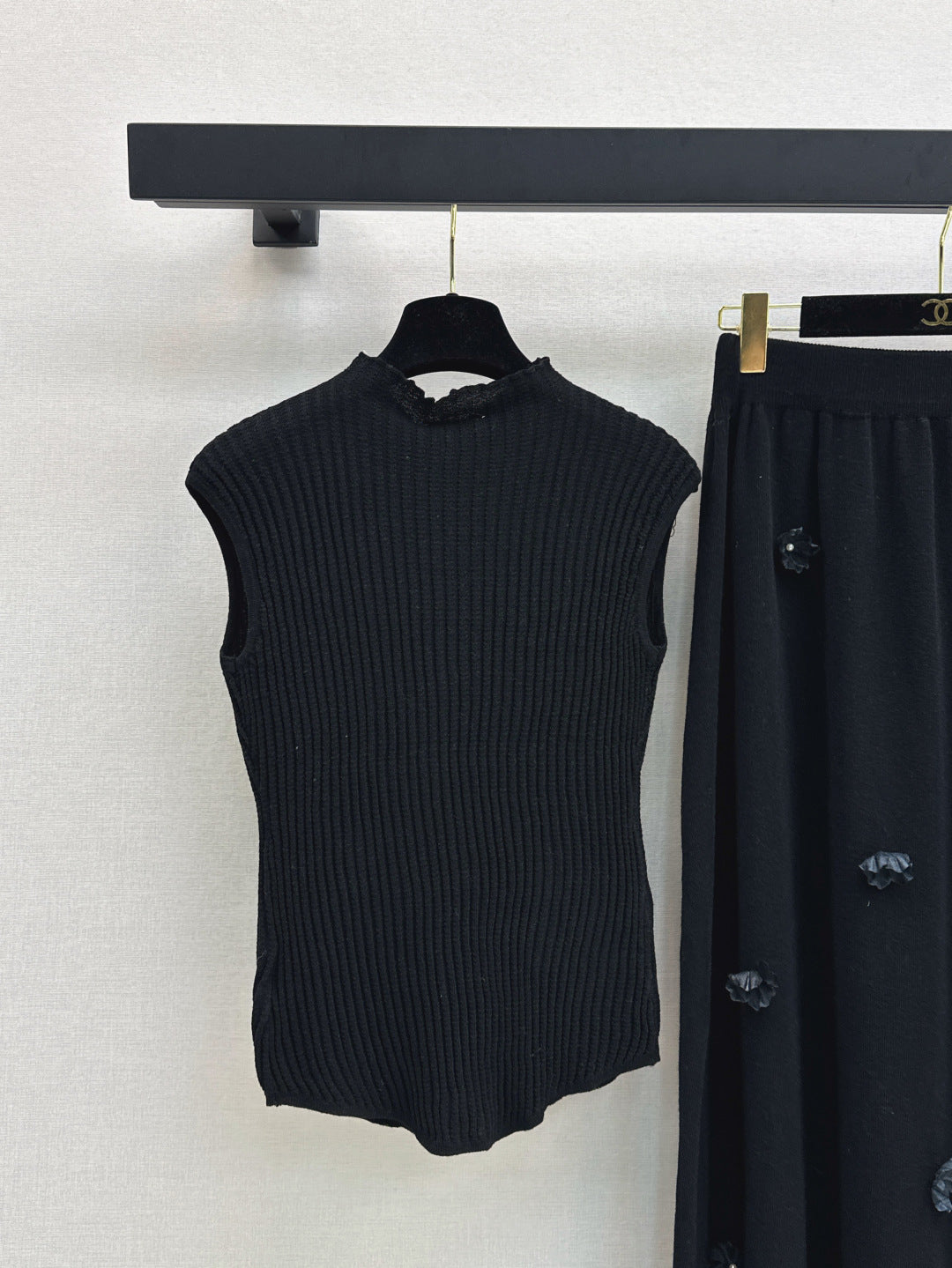 25fw knitted suit