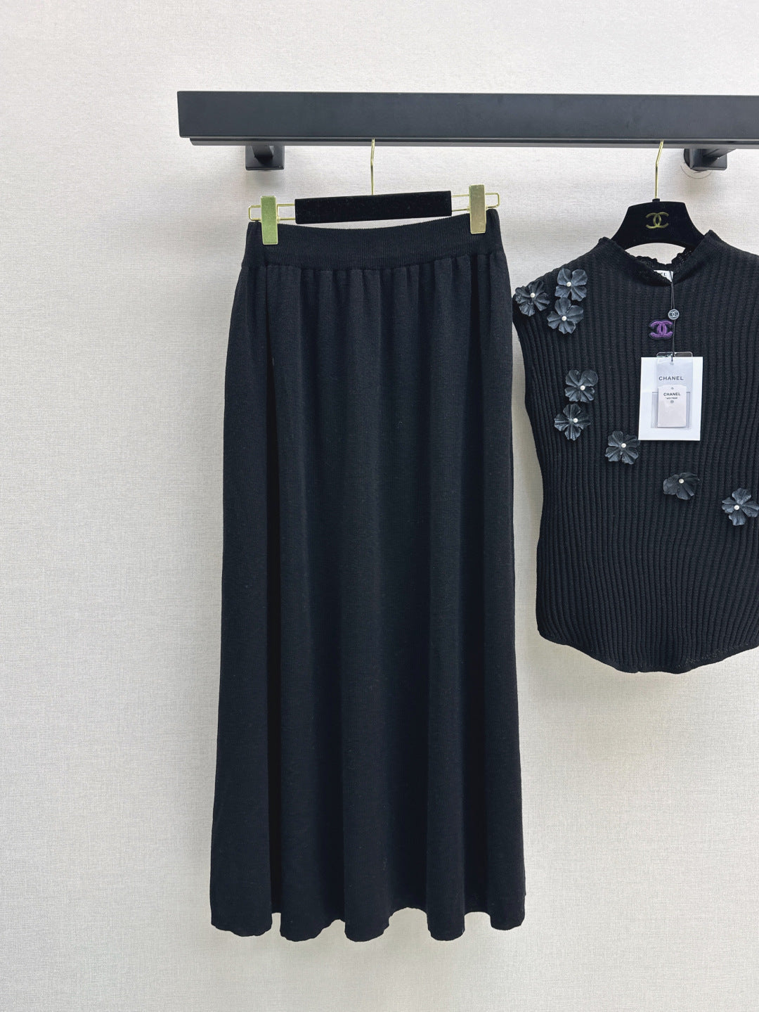 25fw knitted suit