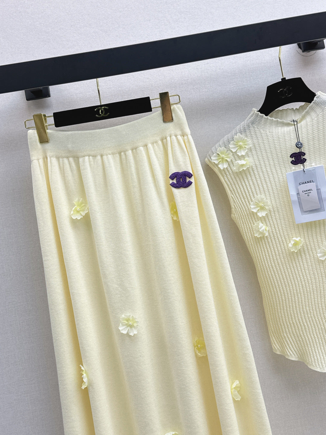 25fw knitted suit