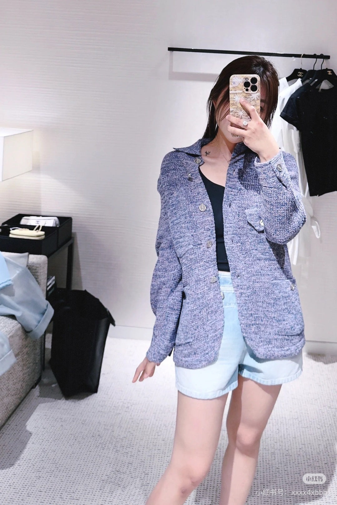 25fw coco knitted jacket